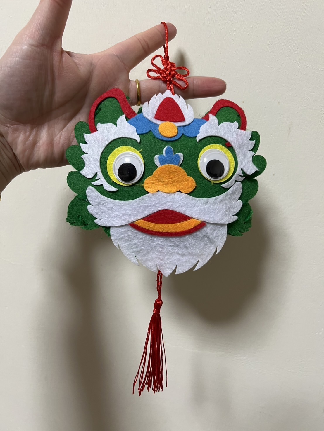 DIY體驗虎獅吊飾製作