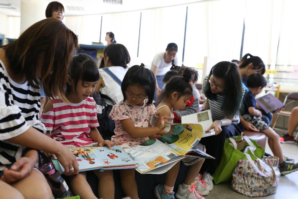 中市圖提供友善的親子閱讀空間